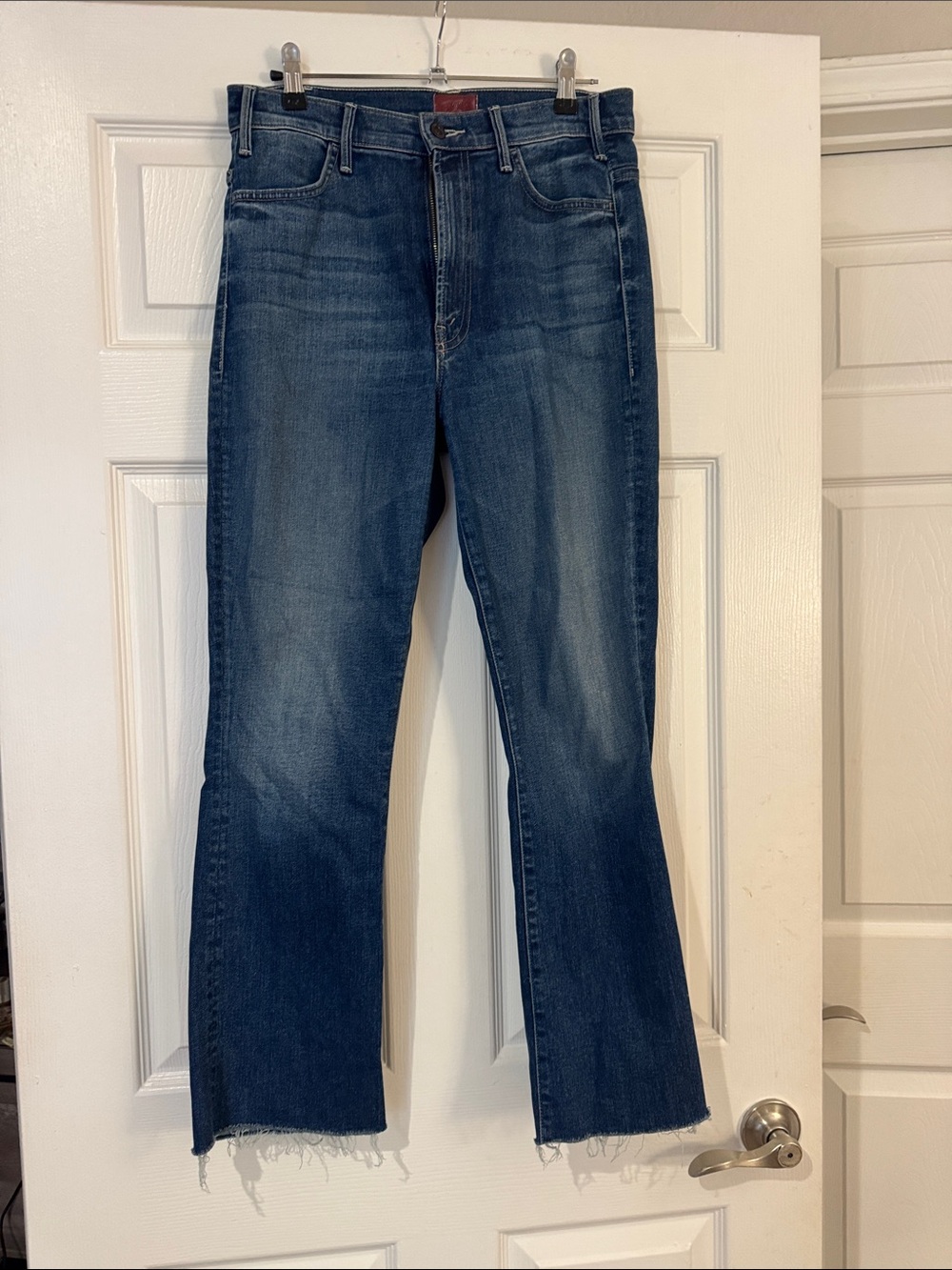 Mother Classic Mid-Rise Blue Women's Jeans